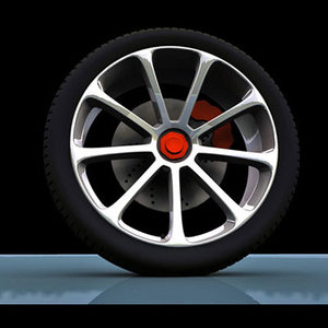 3d model wheels