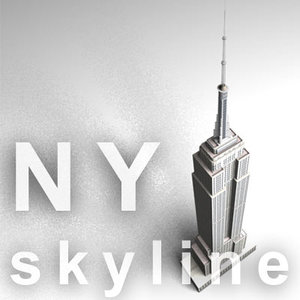 empire state building 3d model