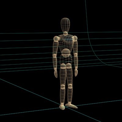 art mannequin 3d model