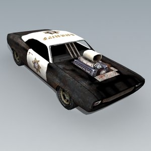 Free 3d Police Models Turbosquid - american police car mesh roblox