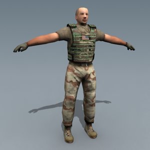 army driver 3d max
