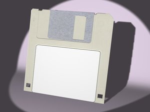 free floppy disk 3d model