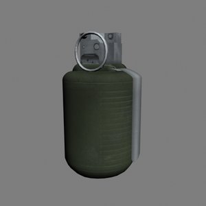 3d grenade model