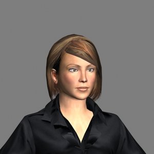 3ds max generic woman