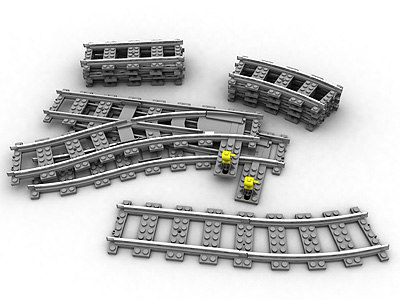 lego track piece