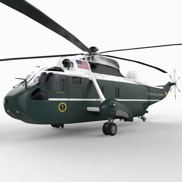 sikorsky sea king marine 3d model