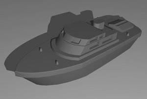 boat yacht 3dm