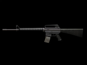 free max model m16-a2 assault rifle