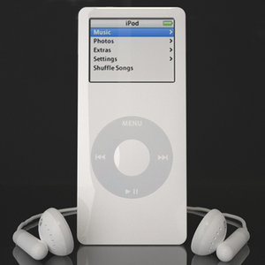 apple ipod nano 3d model