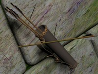 medieval crossbow bolt quiver pattern