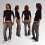 people casual 3d model
