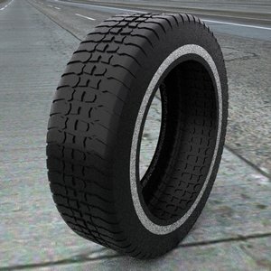 3d tire treads model