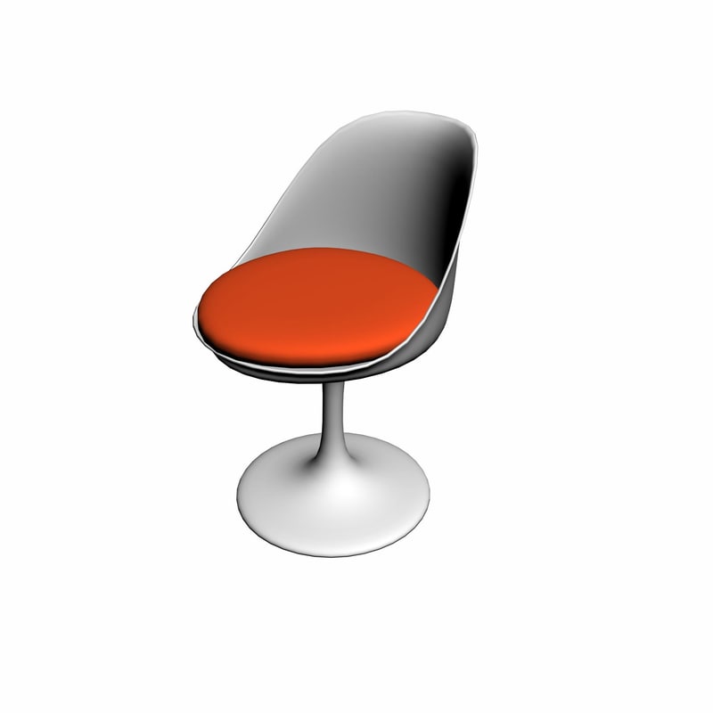 3d knoll tulip chair design 3d knoll tulip chair design