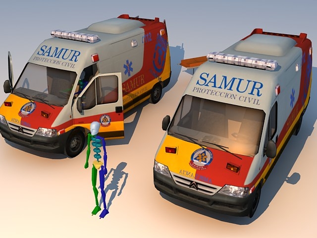 ambulance car model