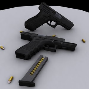 maya pistol bullets ammo