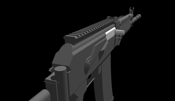 M21 Assault Rifle 3d Model