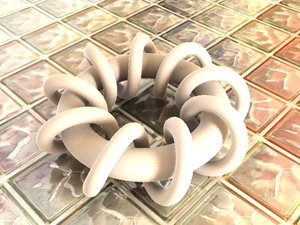helixtorus spiral 3d model