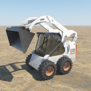 bobcat excavator 3d model