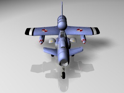 free steam powered fighter 3d model