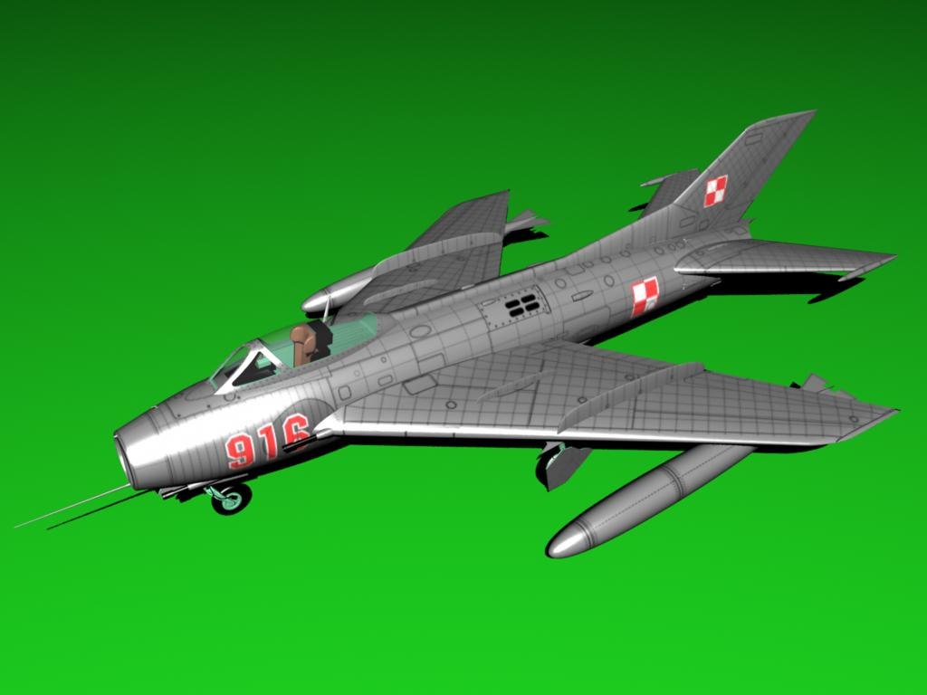mikoyan-gurevich okb3d模型