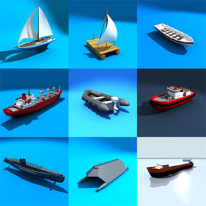 watercraft collections ship tanker 3d model