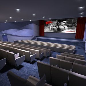 theatre 3d model