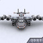 3ds max sci-fi bomber aircraft games