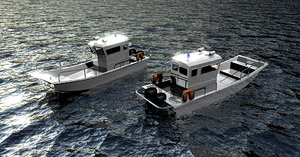 boat 3d model