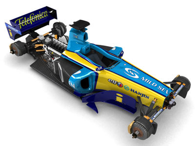 renault f1 toy car