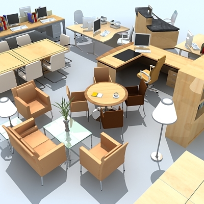 office furniture 3d model