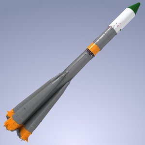 3ds space launcher soyuz-fg-cargo