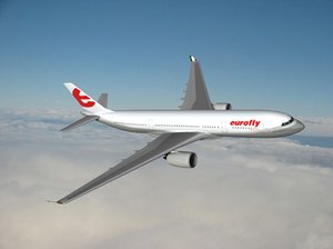 3ds max a350-800 eurofly aircraft airbus