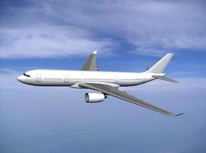 airbus industrie a350-800 generic 3d model