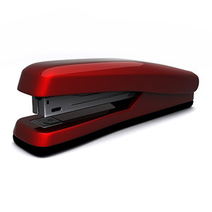 3dsmax stapler modeled