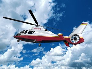 eurocopter ec-155b private livery 3d model