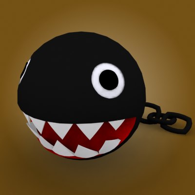 chain chomp 3d model