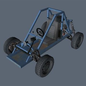 3d model buggy