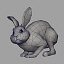 rabbit 3d obj