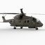 agustawestland eh101 merlin helicopter 3d model