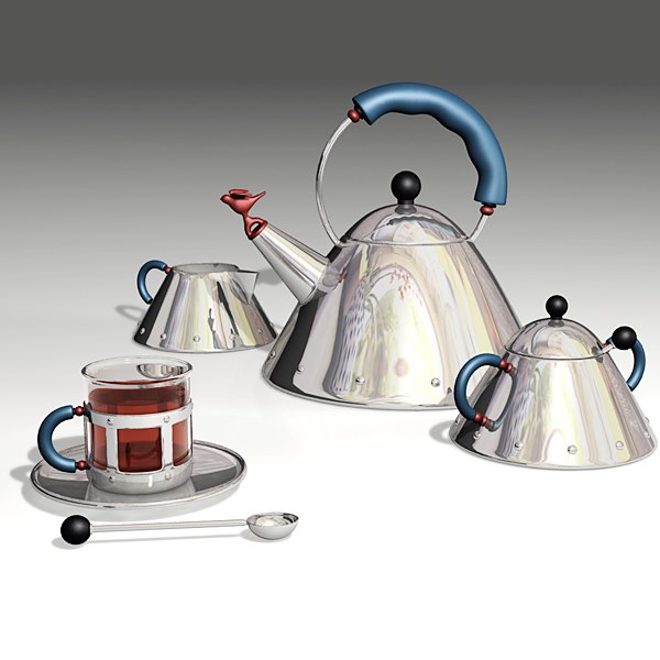 alessi tea set