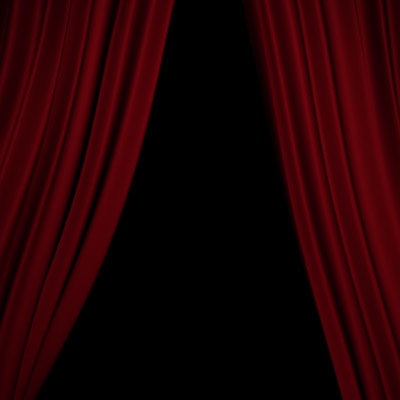 curtain modeled 3d max