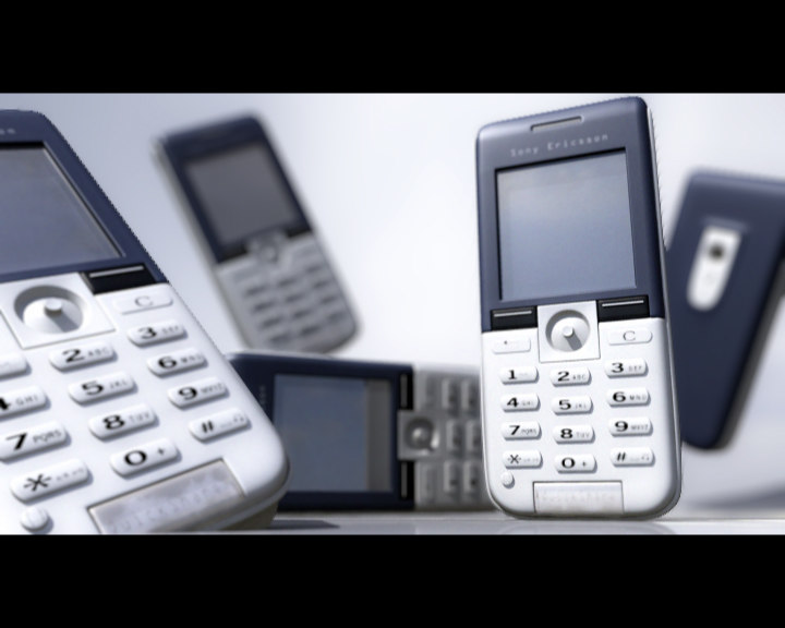 sony ericsson folding mobile