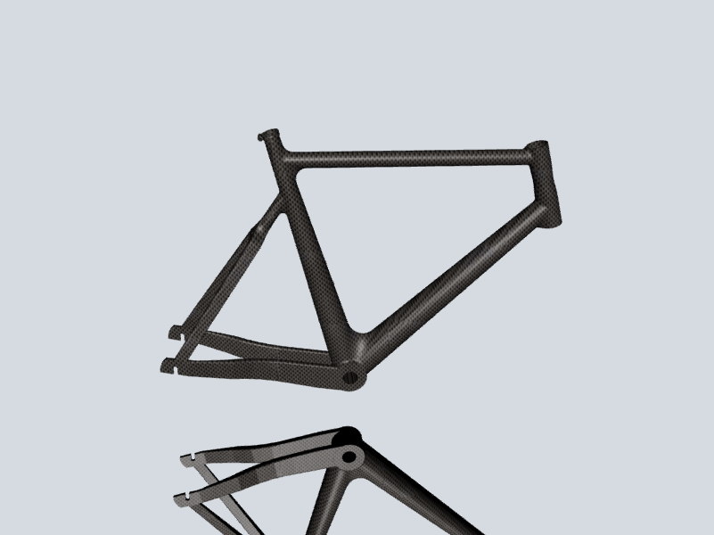 3d model bicycle frame