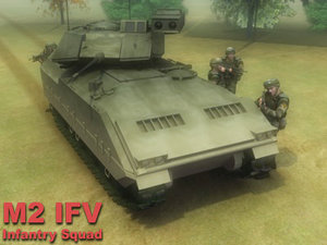 3d infantry ifv military model