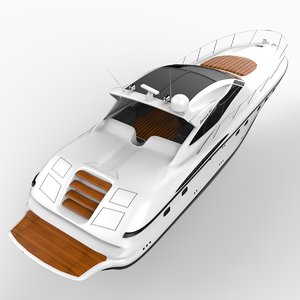 sarnico 65 yacht boat 3ds
