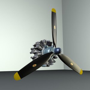 propeller 3d model
