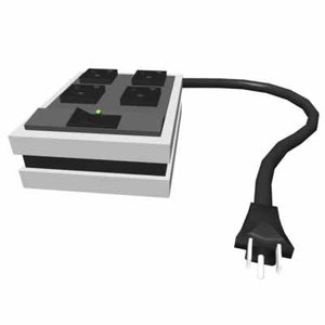 surge protector power 3d model