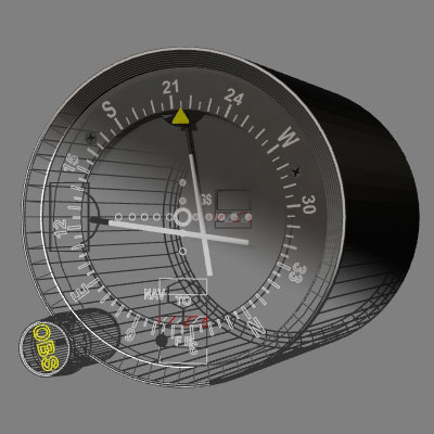 vor instrument 3d model