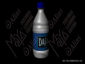 free ma model dasani water bottle