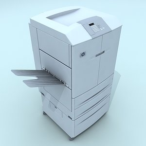 laser printer 3d model